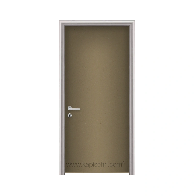 Gentaş 1090 Kraft Kırıkhan modeli ayarlı alüminyum kasalı laminat kapı detay görseli