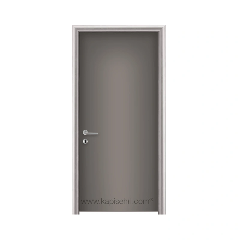 Gentaş 3241 Light Grey Türkoğlu modeli ayarlı alüminyum kasalı laminat kapı detay görseli