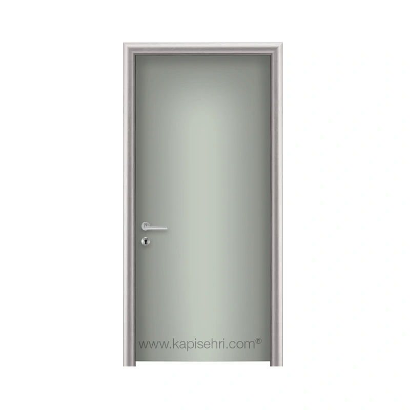 Gentaş 3287 Cloud Ereğli modeli ayarlı alüminyum kasalı laminat kapı detay görseli