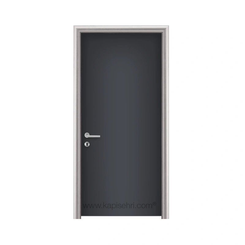 Gentaş 3291 Carbon Web Hüyük modeli ayarlı alüminyum kasalı laminat kapı detay görseli