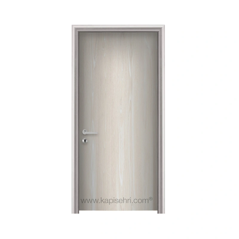 Gentaş 4624 Asia Chestnut New | Siirt Modeli | Ayarlı Alüminyum Kasalı Laminat Kapı