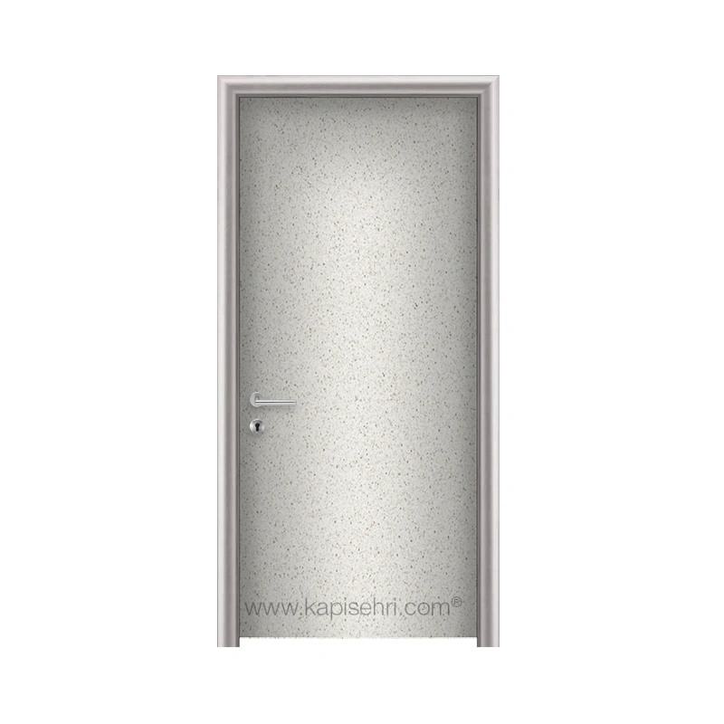Gentaş 5416 Beyaz Kuryan | Döşemealtı Modeli | Ayarlı Alüminyum Kasalı Laminat Kapı
