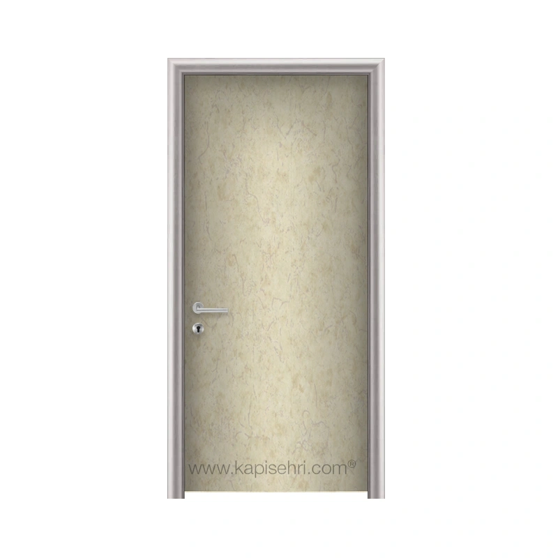 Gentaş 5419 Wax | Elmalı Modeli | Ayarlı Alüminyum Kasalı Laminat Kapı