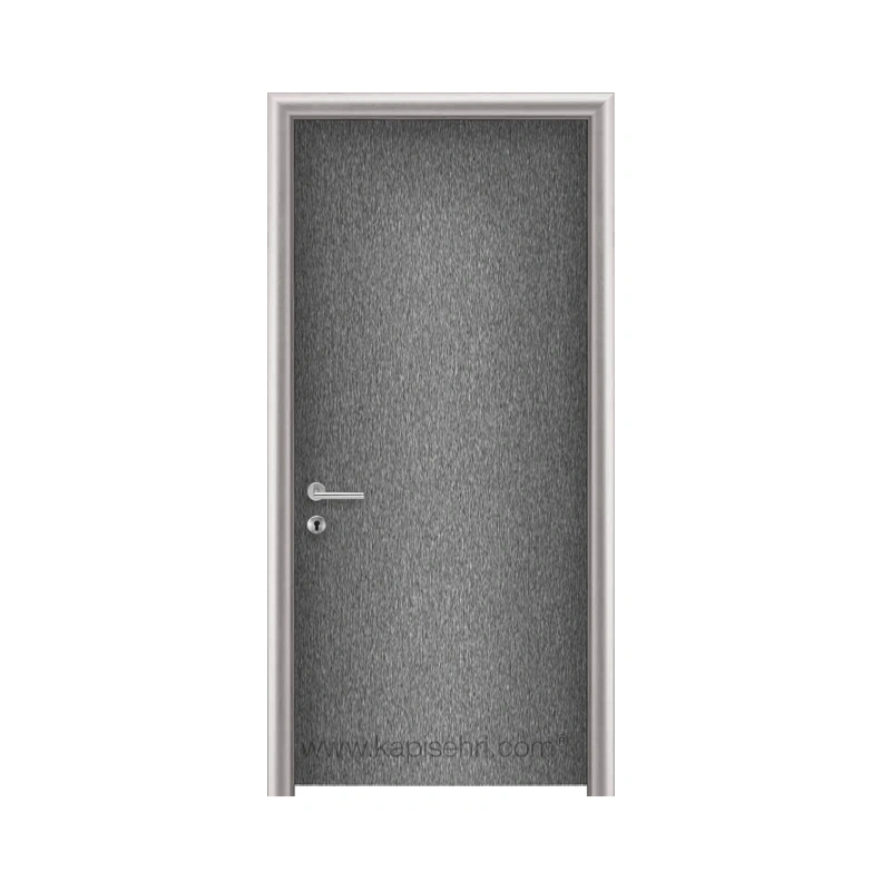 Gentaş 5671 Silver Web | Manyas Modeli | Ayarlı Alüminyum Kasalı Laminat Kapı