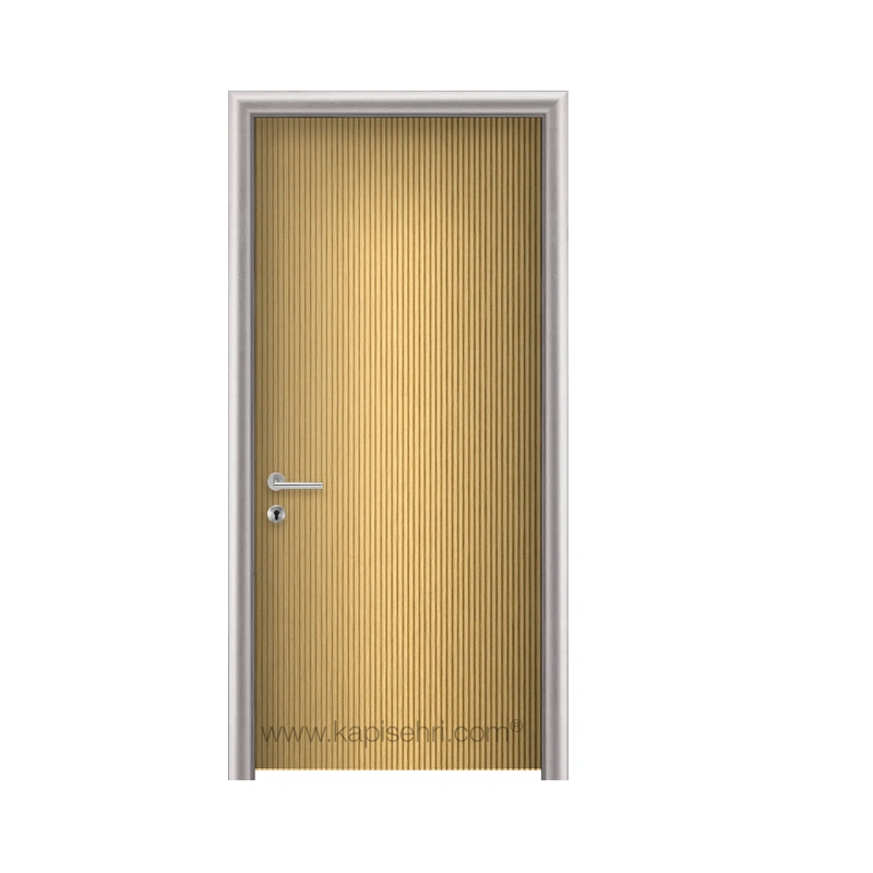 Gentaş 6028 | Canik Modeli | Ayarlı Alüminyum Kasalı Laminat Kapı