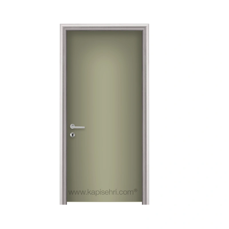 Gentaş 7473 Uni Metalic 6 | Bozova Modeli | Ayarlı Alüminyum Kasalı Laminat Kapı