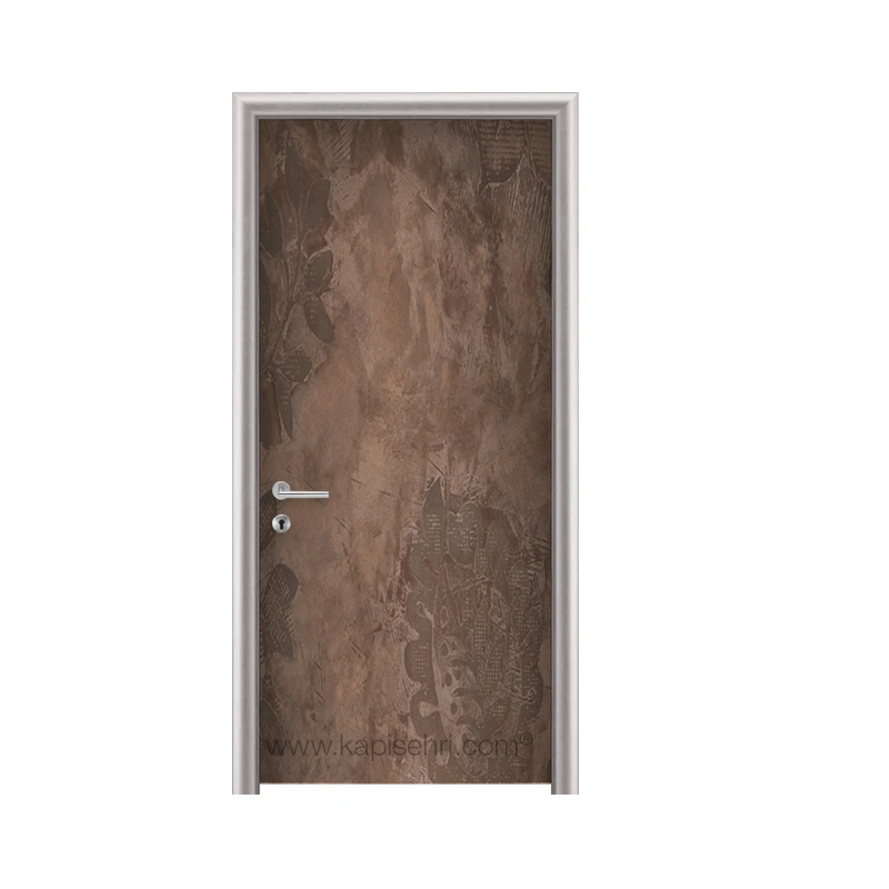 Gentaş 7532 Granite Rose Web | Sultangazi Modeli | Ayarlı Alüminyum Kasalı Laminat Kapı